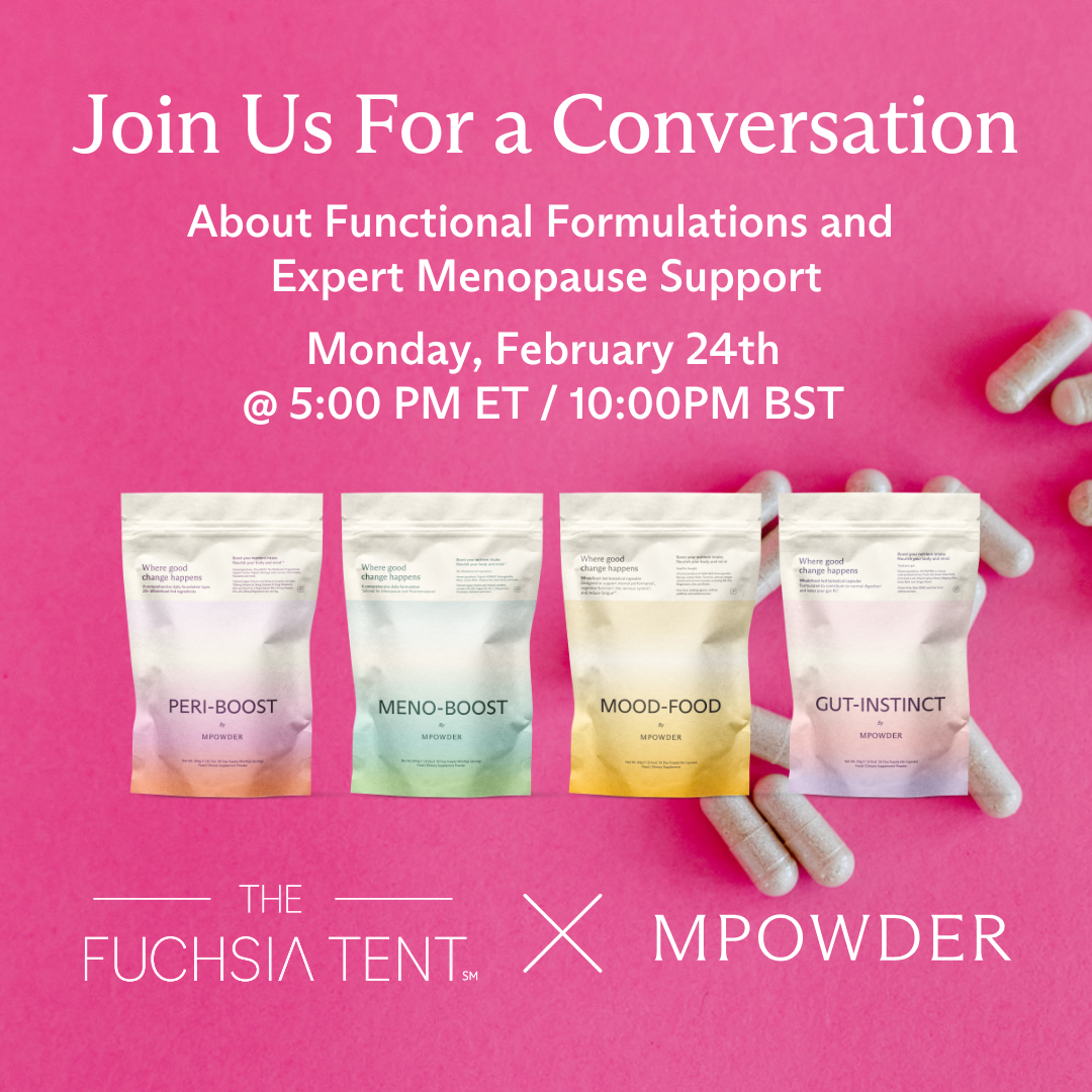 Functional Supplementation Meets Expert Support: The Fuchsia Tent X MPOWDER